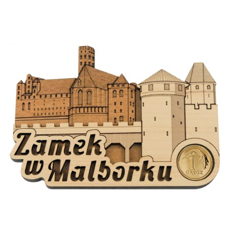 Magnes Malbork zamek 3d