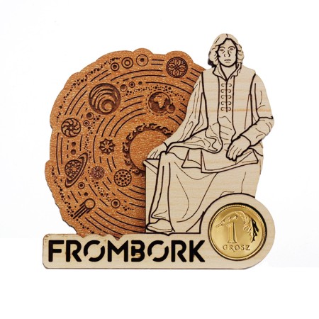 Magnes Frombork Mikołaj Kopernik 3d