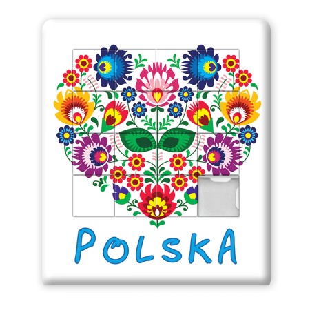 Układanka Folkowe Serce