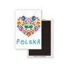 Magnes Folklor Łowicki Serce 2 PL