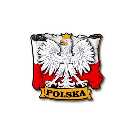 Magnes Polska MINI Orzeł Flaga