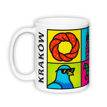 Kubek Kraków Pop-art