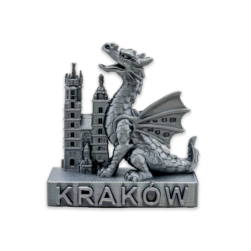 Magnes Kraków Smok Kościół Mariacki (3D),: