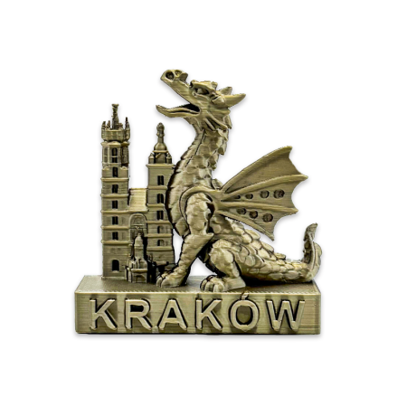 Magnes Kraków Smok Kościół Mariacki (3D),: