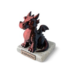 Figurka Magiczny Smok z Krakowa na Kamieniu (5,5),: