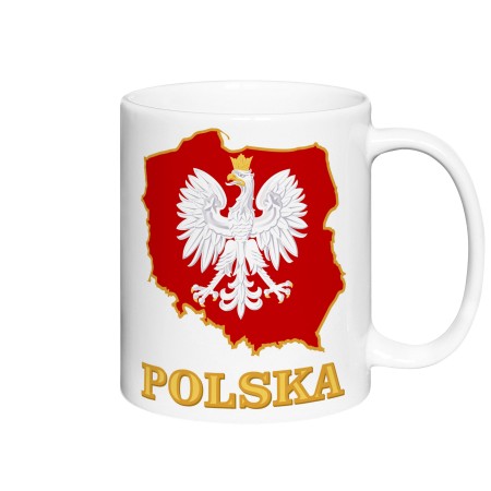 Kubek Biały Polska - Poland 2 mapy