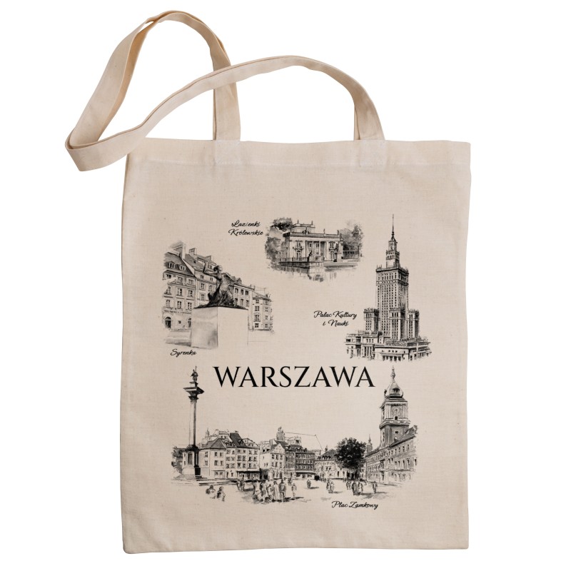 Torba eko Warszawa Zabytki, natural