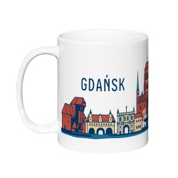 Kubek Gdańsk Panorama Symbole