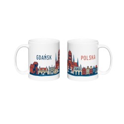 Kubek Gdańsk Panorama Symbole