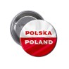 Przypinka na Agrafce Polska Flaga