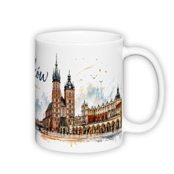Kubek Kraków Akwarela