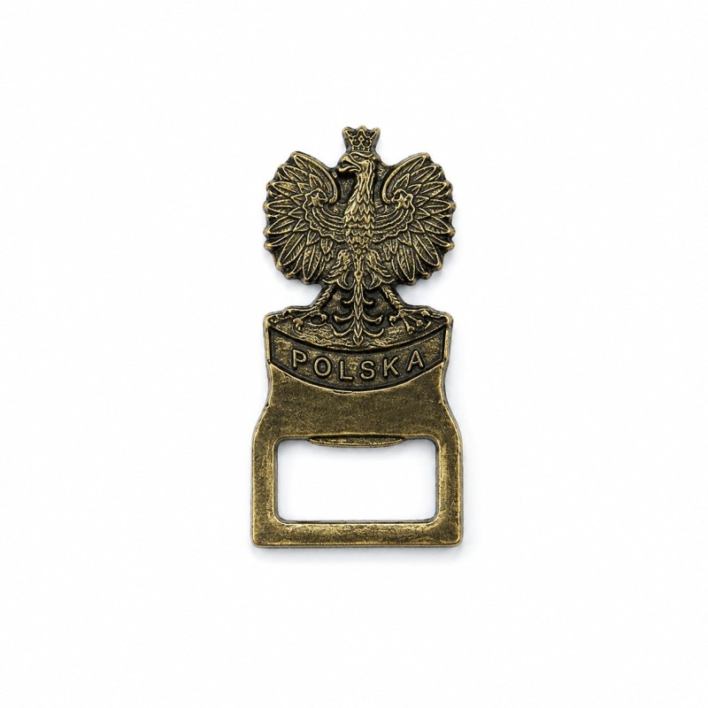 Magnes Otwieracz Orzeł Polska Metal Mały