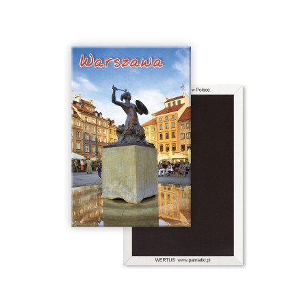 Magnes Pamiątka Warszawa Syrenka WA04