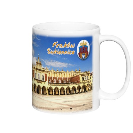 Kubek Biały Kraków Sukiennice