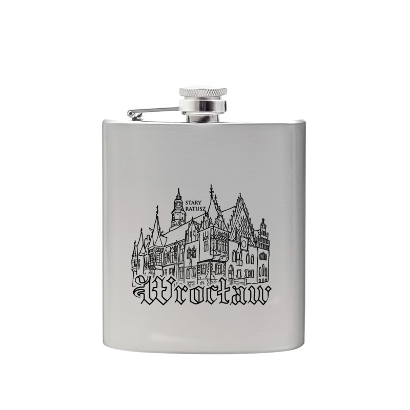 Piersiówka Wrocław Ratusz 180 ML