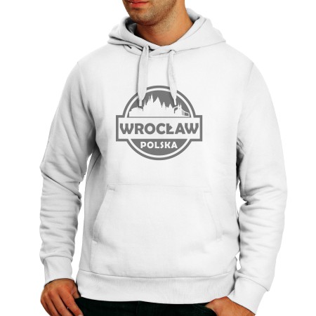 Bluza z kapturem Wrocław City Koło (M)::