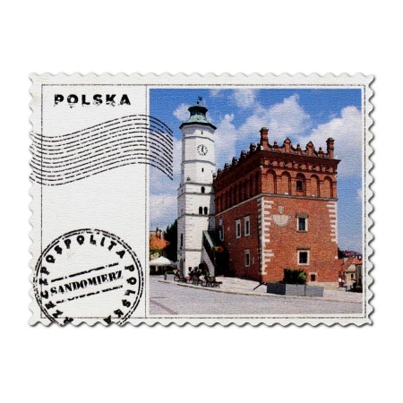 Magnes Znaczek Sandomierz Ratusz