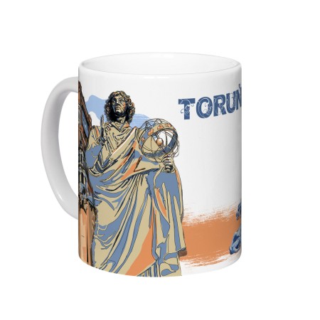 Kubek Toruń zabytki malowany