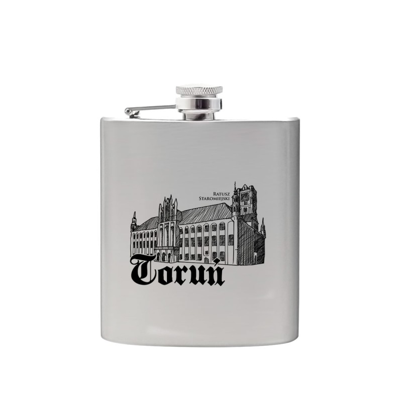 Piersiówka Toruń Ratusz 180 ML